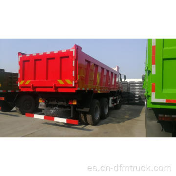 Camiones volquete 6x4 usados ​​para la construcción minera